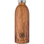 24Bottles Clima Tägliche Nutzung 850 ml Edelstahl Holz (24B437)