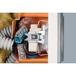 Hellermann Tyton 148-90037 Drahtverbinder Transparent - Orange (HCPM-3 PC OG 100)