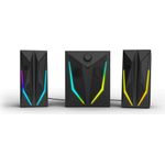 uRage BLAST-R 621 2.1-Gaming-Lautsprecherset Schwarz mit RGB-Beleuchtung