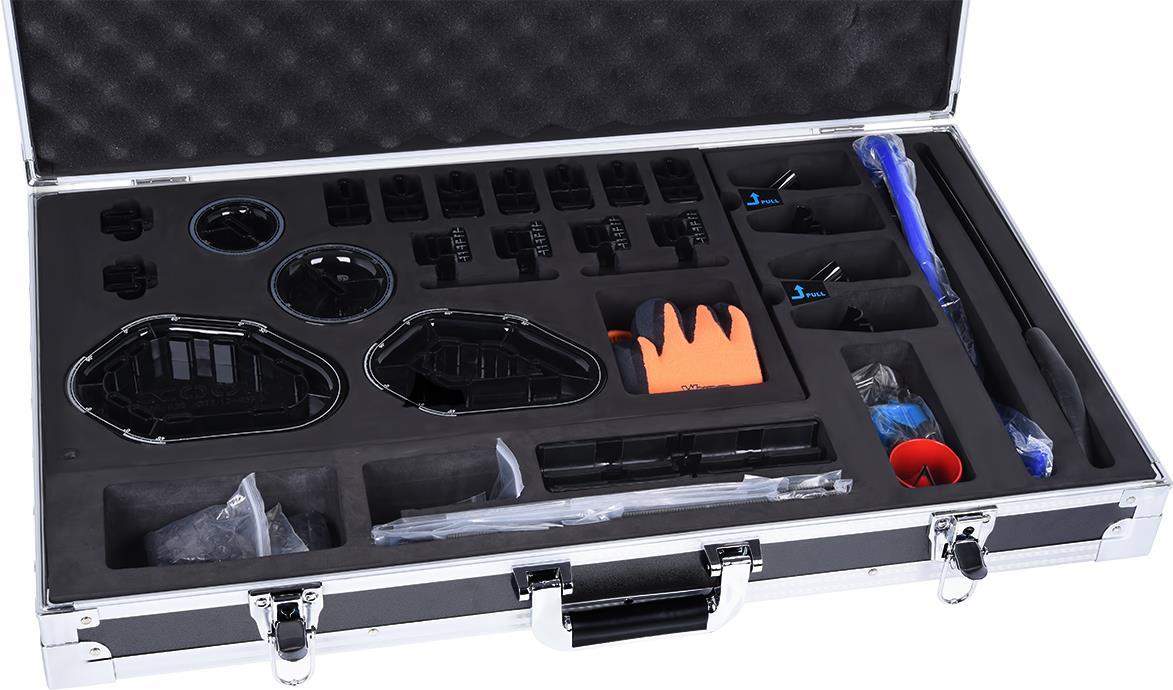 Alphacool Eiskoffer Professional - Werkzeugset für Biegen und Messen von Rohrleitungen für Flüssigkeitskühlung