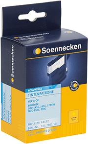 Soennecken Tintenpatrone 84132 wie Brother LC980Y gelb (84132)