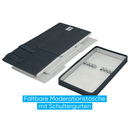 Franken UMTT Moderationstasche 2500 Teile Grau