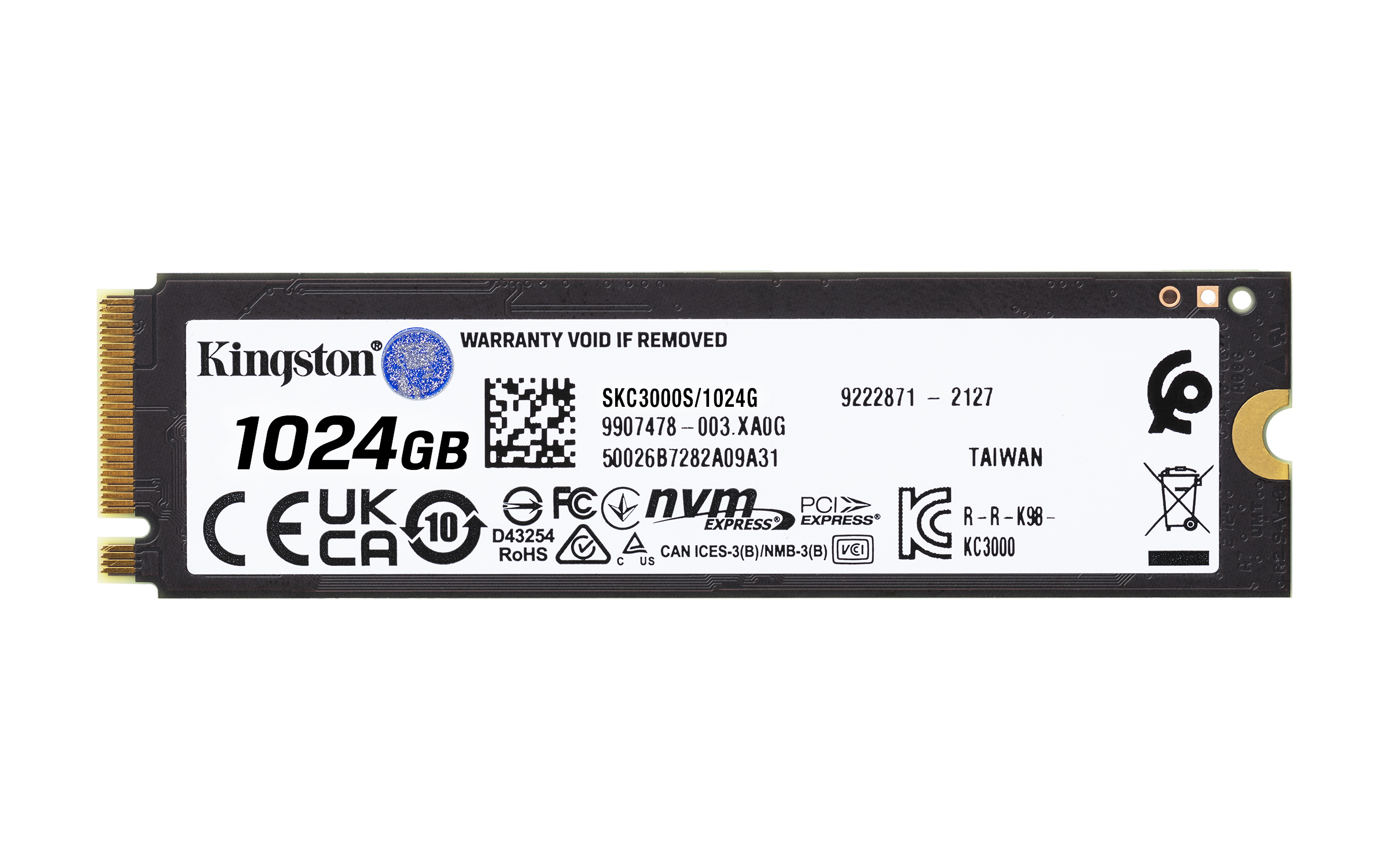 Kingston 1 тб m 2 skc3000s 1024g