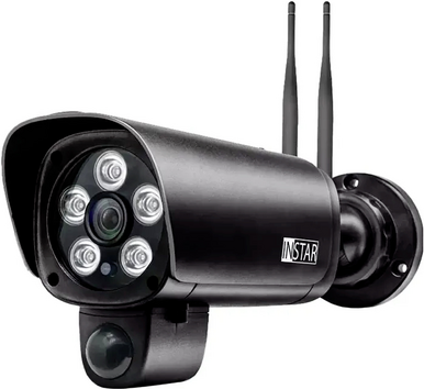 INSTAR IN-9808 4K schwarz 18001 IPÜberwachungskamera (INSTAR IN-9808 4K schwarz 18001)