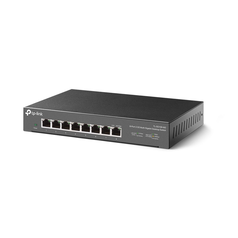 TP-Link TL-SG108-M2 Netzwerk-Switch 8 x 100/1000/2.5G Schwarz