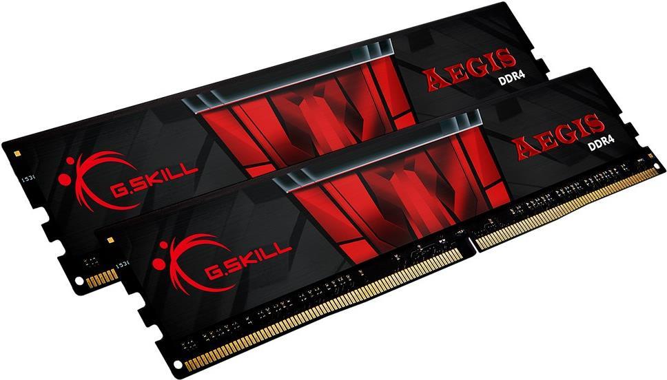 G.Skill AEGIS F4-3200C16D-32GIS 32 GB RAM 2 x 16 GB 3200 MHz CL16 Schwarz, Rot
