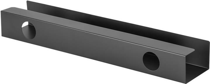LogiLink KAB0070 Kabelmanagementfach unter Tisch montierbar 60 cm Stahl Schwarz