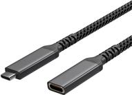 USB-C Verlängerungskabel USB-C >USB-C Buchse 3.2 PD Textil 0,5m (FL31-74003)