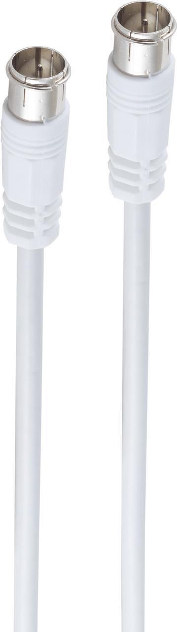 shiverpeaks BS80108-128 Koaxialkabel 10 m F-Typ Weiß (BS80108-128)