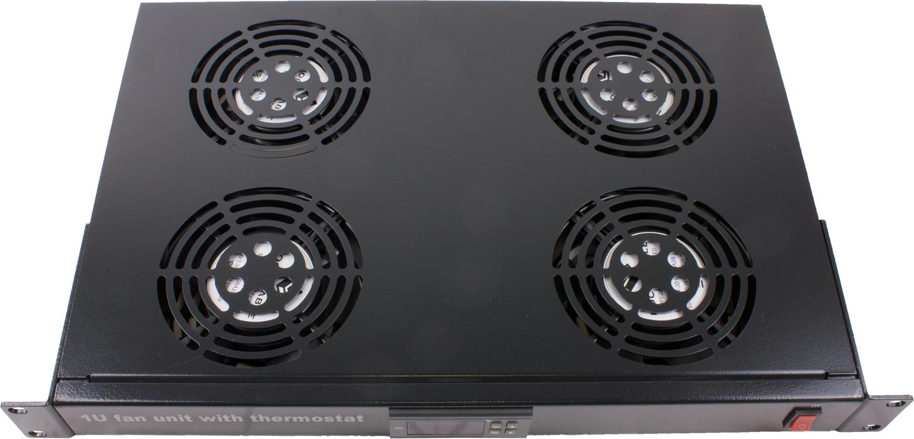 Rockstable 1 HE 19" Belüftungselement (RS19-FT1U4TM)