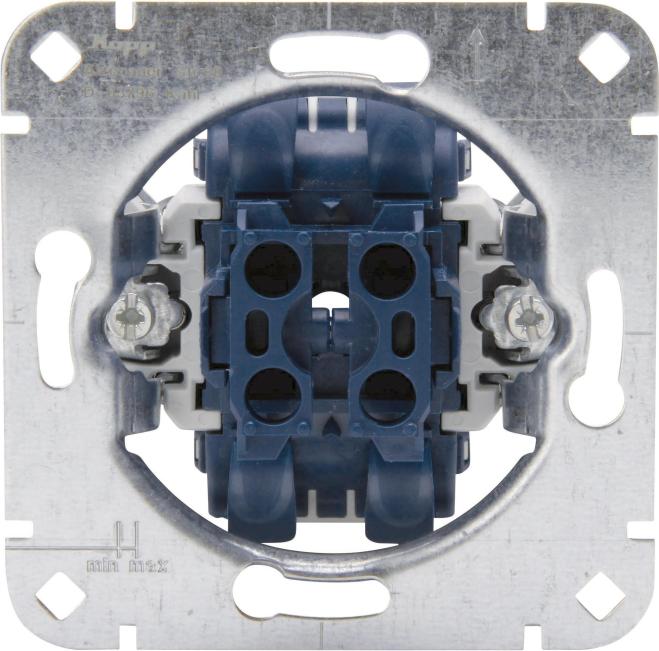 Kopp UP Serienschalter Sockel ohne Abdeckung 1 (507500007)