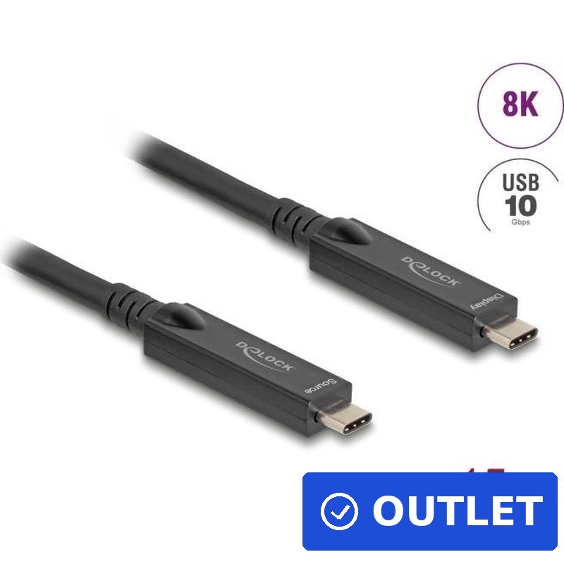 Delock USB-Kabel 24 pin USB-C (M) zu 24 pin USB-C (M) (84258)
