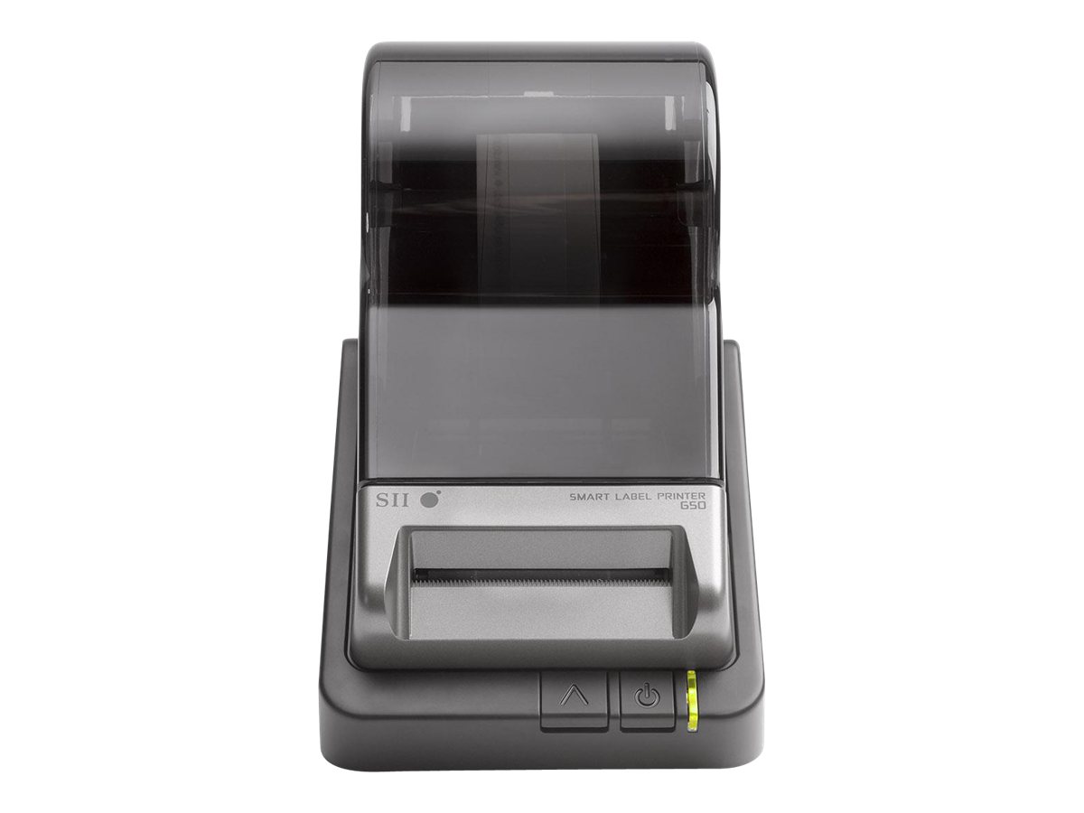 Seiko Instruments Smart Label Printer 650 Etikettendrucker 300 dpi Thermodirekt USB Schwarz