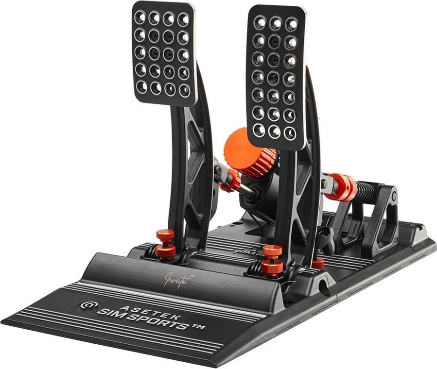 Asetek Invicta T.H.O.R.P. II Pedalset Schwarz