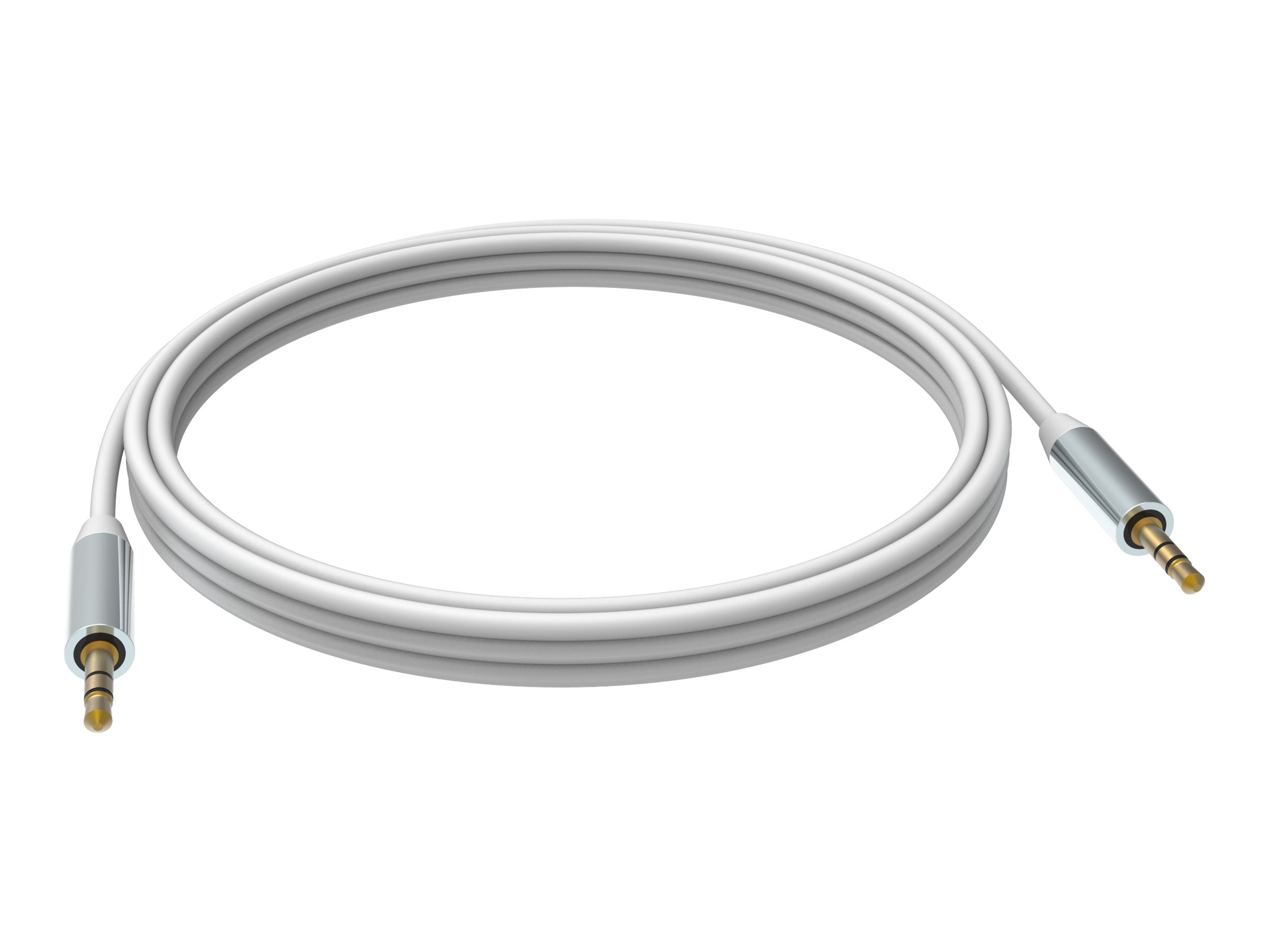 Vision Techconnect Audiokabel Mini-Stecker auf Mini-Stecker 10 m Weiß