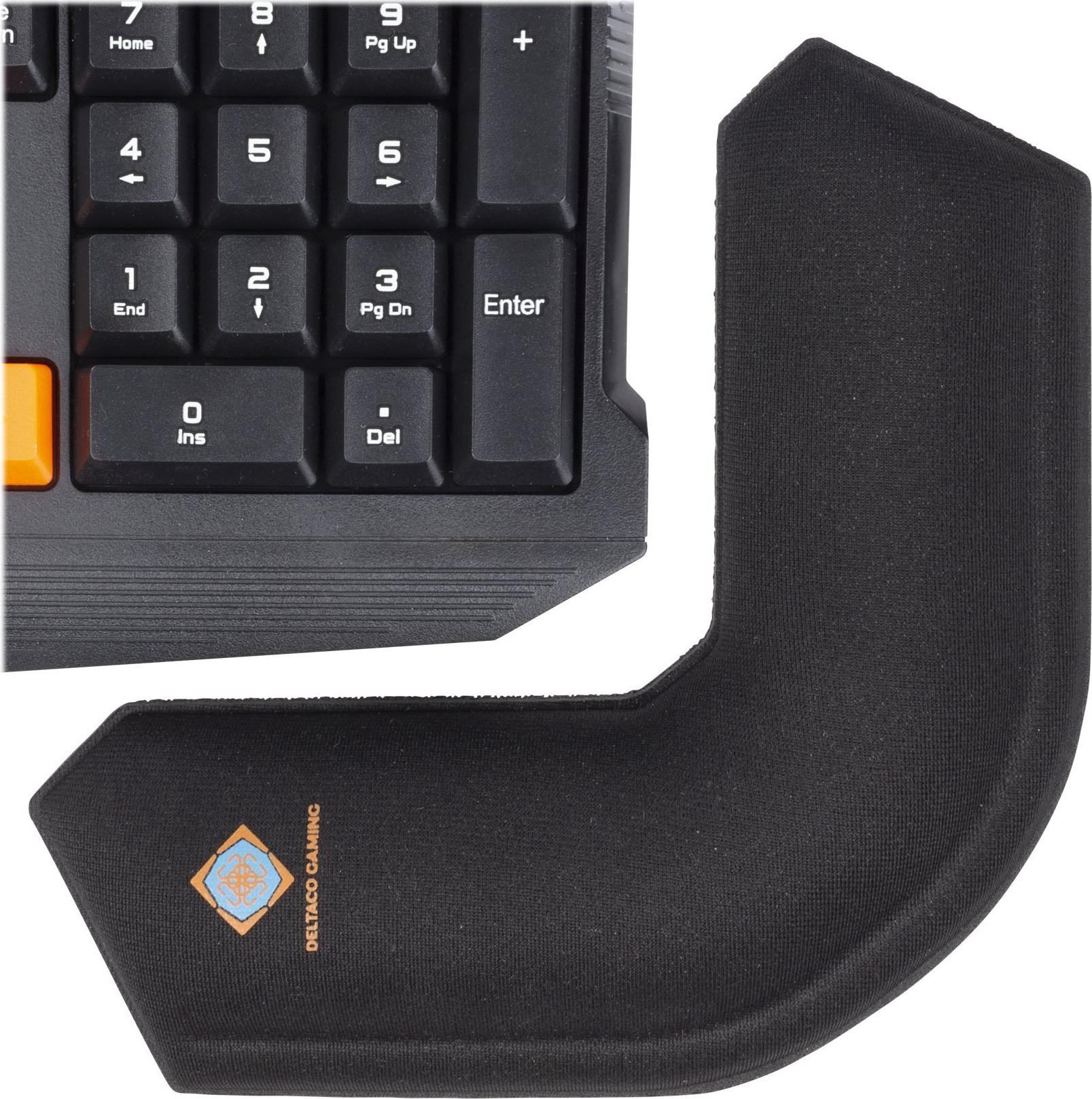 DELTACO Gaming GAM-009 Handgelenkpolsterkissen Schwarz