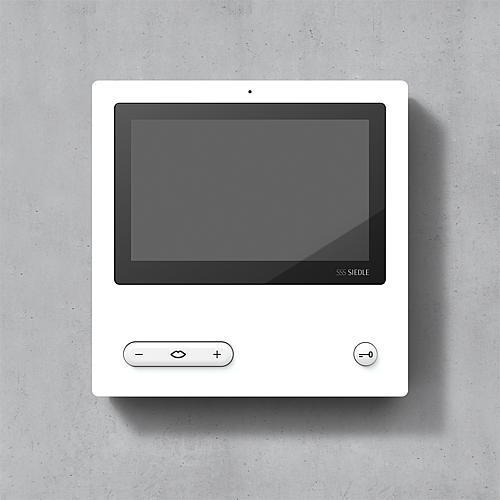 Siedle BVPC 850-0 W Video-Zugangssystem 17,8 cm (7" ) Weiß (200044075-00)