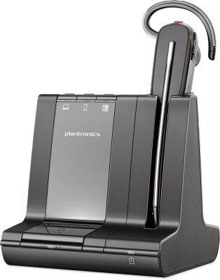 POLY Savi 8240 Office Kopfhörer Ohrbügel im Ohr Schwarz Bluetooth 
