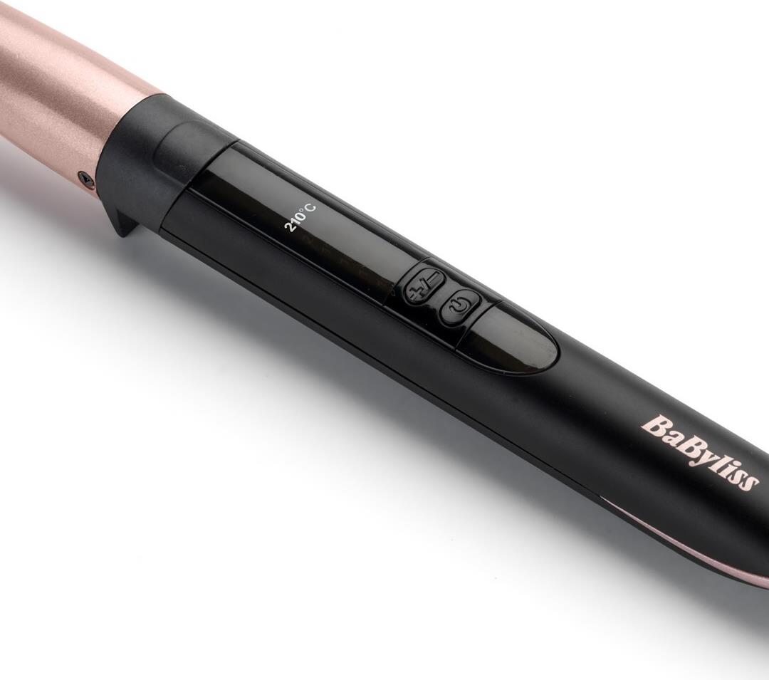 BaByliss C454E Rose Quartz Lockenstab Rosa Schwarz