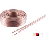 S/CONN maximum connectivity Lautsprecherkabel 1,5mm² 48x0,20 CCA transparent 10m (06-180711-V)