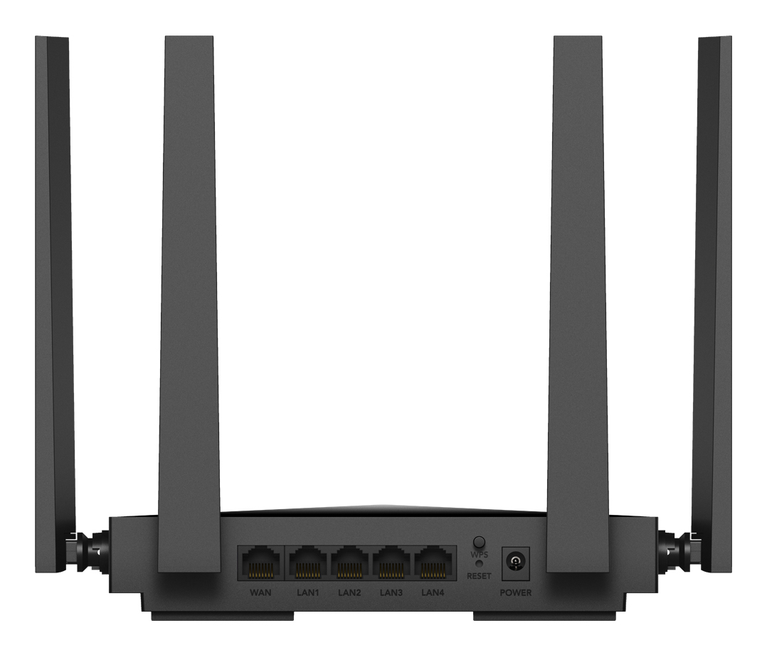 Cudy WR3600 BE3600 Wi-Fi 7 Gigabit Mesh Router Schwarz