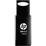 HP 128GB 712w Black USB 3.2 Flash Drive - 128 GB (HPFD712B-A-128)