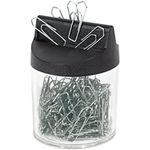 WEDO Klammernspender tr rund mit 125 Klammern si (2705154)