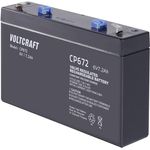 VOLTCRAFT CE6V/7Ah VC-12713945 Bleiakku 6 V 7.2 Ah Blei-Vlies (AGM) (B x H x T) 151 x 100 x 34 mm Flachstecker 4.8 mm Wartungsfrei (VC-12713945)