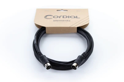 Cordial MIDI-Kabel ED 1 AA DIN 5-polig 1 m Schwarz
