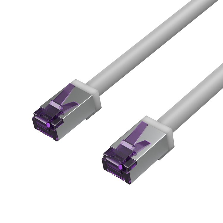 Flexline FL31-28500 Cat6a S/FTP Patchkabel 50 m Grau
