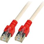 EFB-Elektronik RJ45 Patchkabel Cat.5e SF/UTP PVC Tülle rot CCA crossed grau 15m Hersteller: EFB Elektronik (K5450.15)