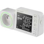 VOLTCRAFT SEM5000 FR Energiekosten-Messgerät Kostenprognose, Alarmfunktion, Stromtarif einstellbar, Datenloggerfunktion (VC-12936575)