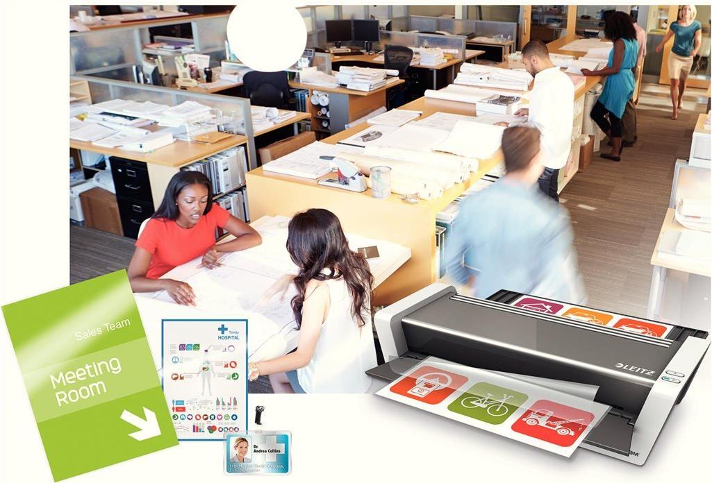 Leitz iLAM Touch 2 A3 Laminiergerät 100 cm/min Anthrazit, Glossy White