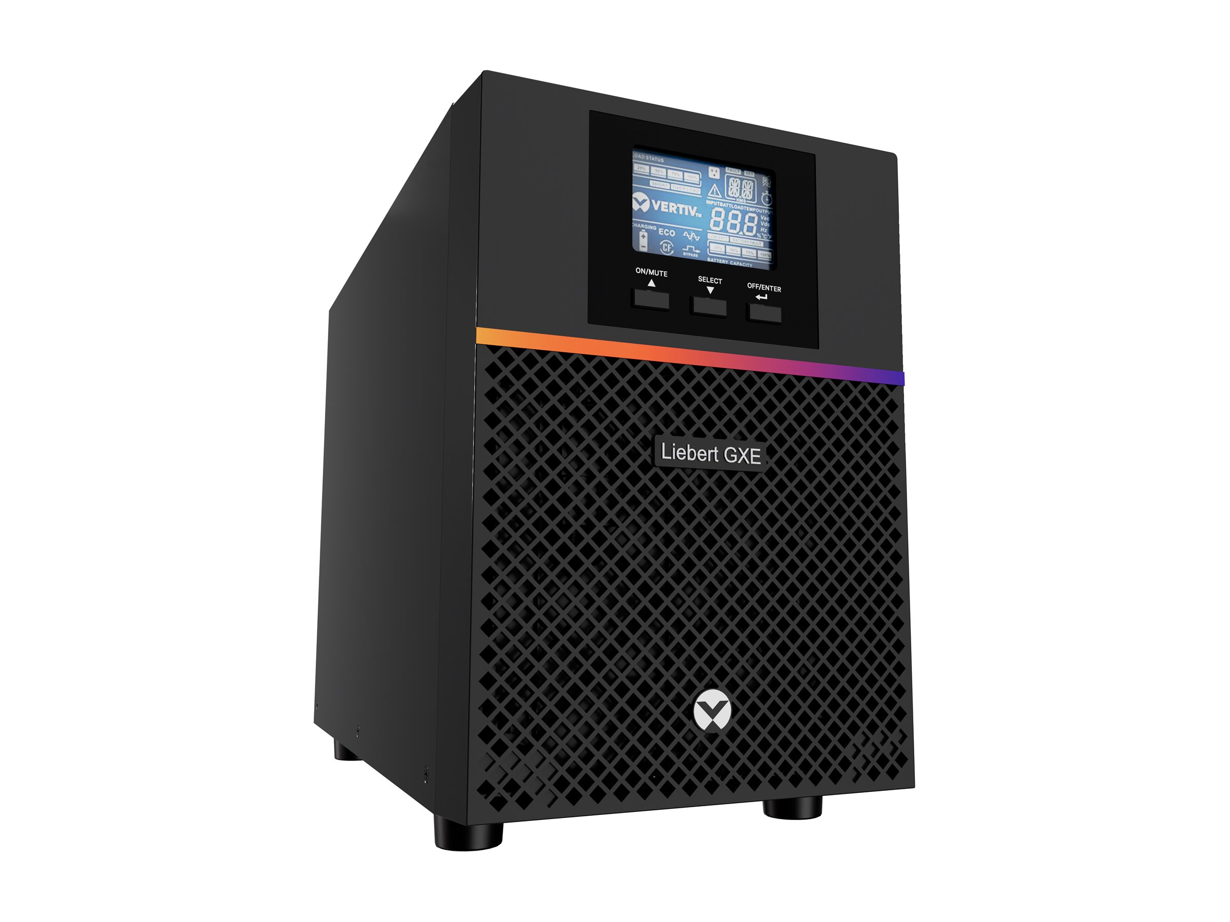 Liebert GXE USV GXE3-1000IMT 1000 VA / 900 W Online Tower Schwarz