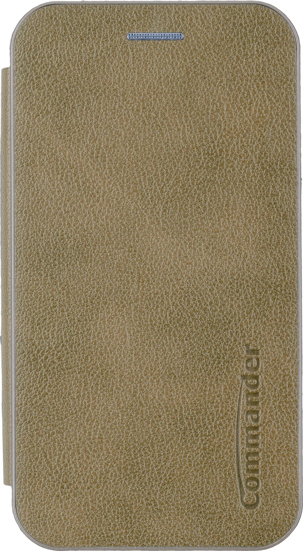 PETER JÄCKEL COMMANDER CURVE Book Case DELUXE für Samsung Galaxy A13 4G Elegant Royal Gold (19660)
