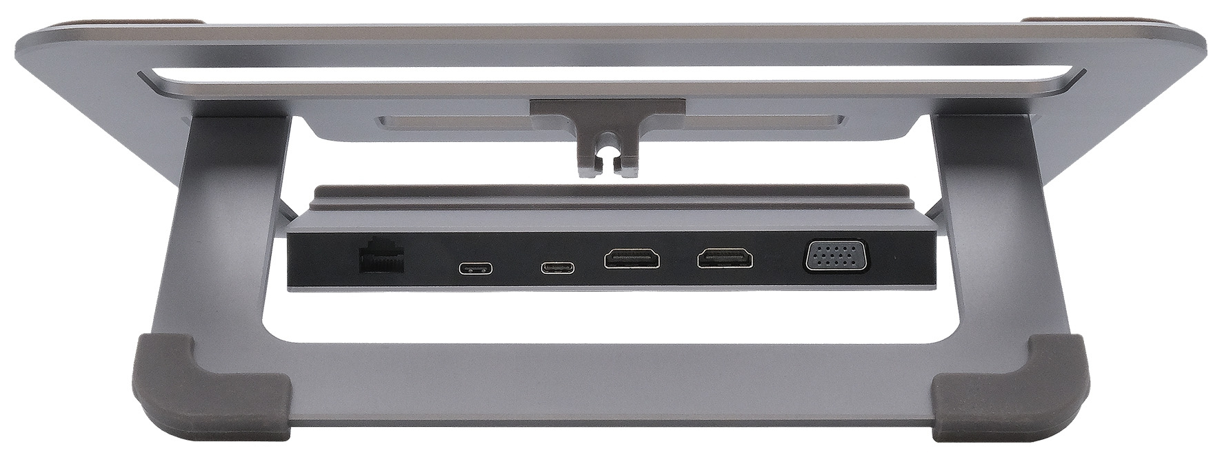 Exsys EX-1223HM Dockingstation USB 3.2 Gen 1 Type-A Silber