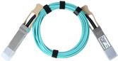 Kompatibles HPE P08230-001 QSFP56 BlueOptics Aktives Optisches Kabel (AOC), 200GBASE-SR4, Ethernet, Infiniband, 10 Meter (P08230-001-BO)