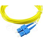 Kompatibles Cisco CAB-SMF-SC-SC-10 BlueOptics Duplex LWL Patchkabel, SC-UPC/SC-UPC beige, 10 Meter, Singlemode, E9/125µm G.657.A1, Eingangsdämpfung: unter 0.2dB, Markenfaser, Keramik Ferrule, inkl. Messprotokoll (CAB-SMF-SC-SC-10-BO)