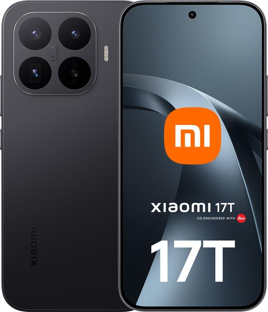 Xiaomi 17T 6,59" 5G Dual Sim 12 GB RAM 512 GB Schwarz