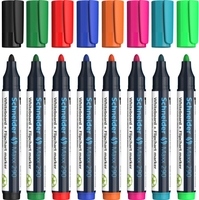 8 Schneider Maxx 290 Whiteboard- und Flipchart-Marker farbsortiert 2,0 - 3.0 mm (129098)