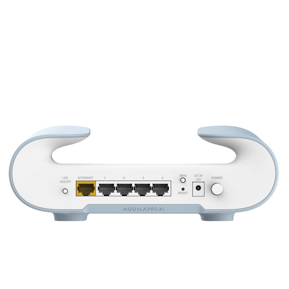 D-Link AQUILA PRO AI M60 Wi-Fi 6 WLAN-System (2 Router) Weiß