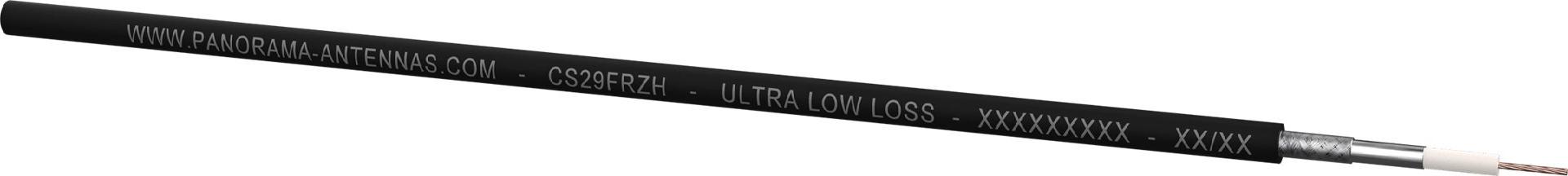 PUC PANORAMA CS29 Kabel RG58 C/U schwer entflammbar 500 Meter Trommel (SR1-029-FRZH-B-500M)