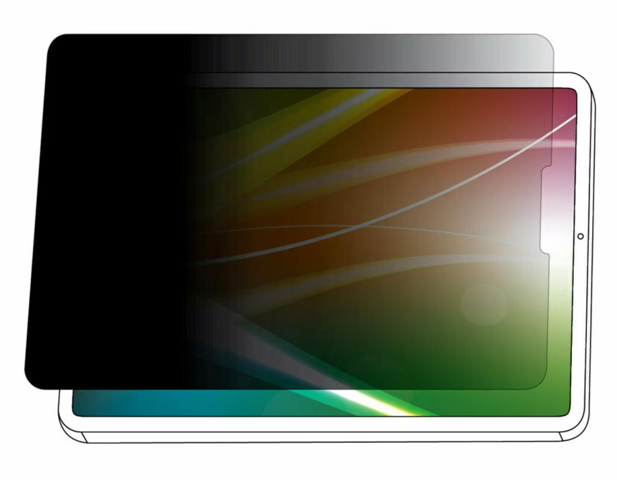 3M Bright Screen Privacy Filter für Apple iPad Pro 12.9" Schwarz