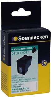 Soennecken Tintenpatrone 81174 wie HP CC654AE 901XL schwarz (81174)