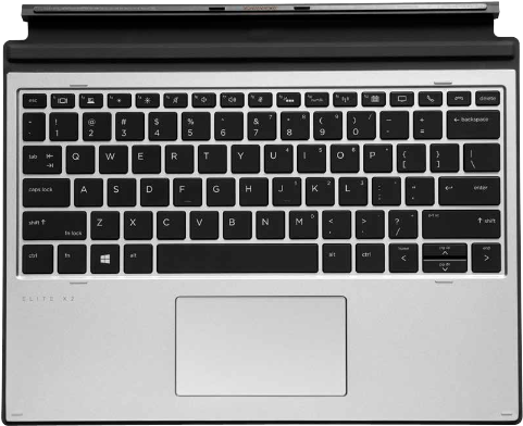 HP L67436-131 Tastatur für Mobilgeräte Portuguesisch Silber Pogo Pin (L67436-131)