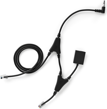 EPOS CEHS-AL 01 Elektronischer Hook-Switch Adapter für Headset, VoIP-Telefon (1000745)