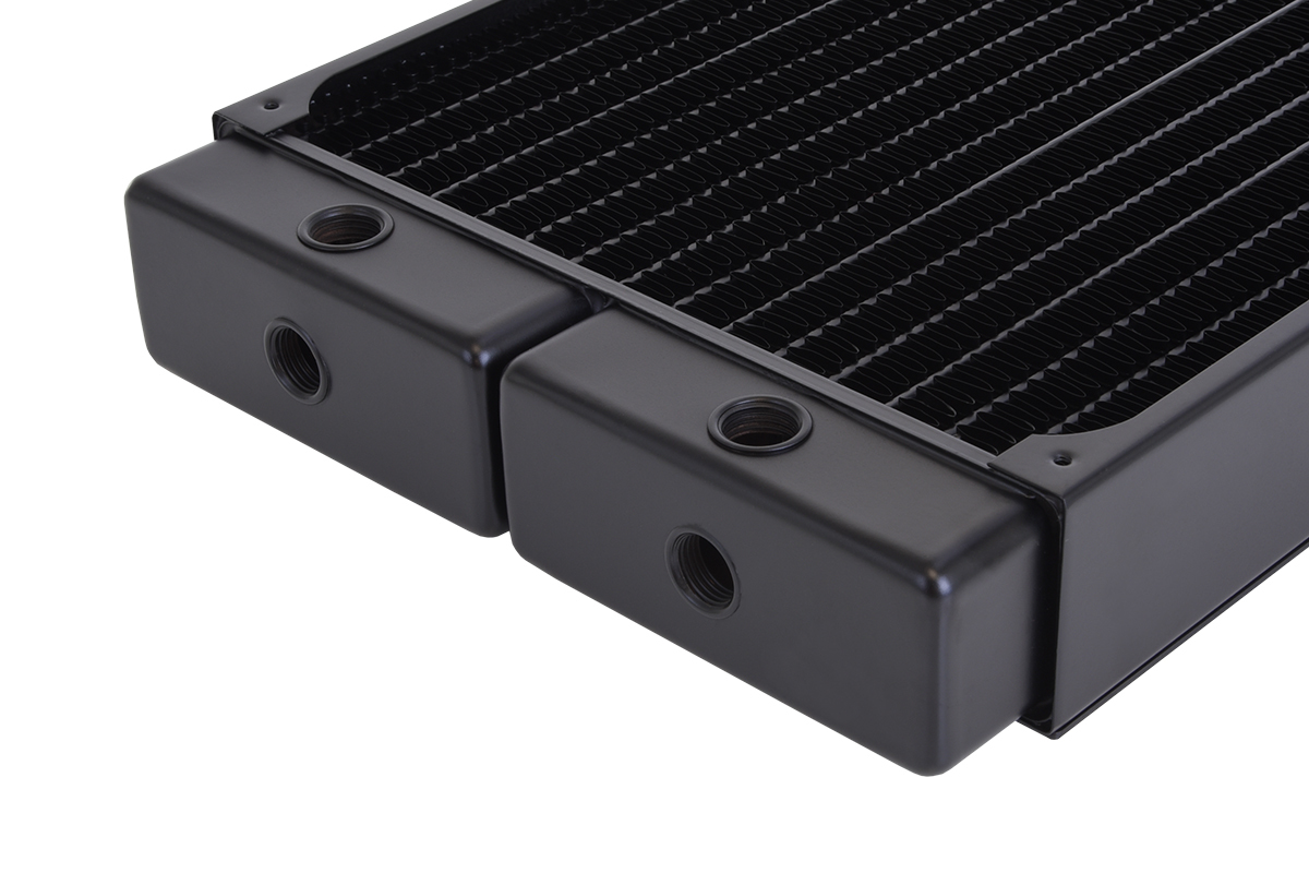 Alphacool NexXxoS XT45 14350 Radiator 400 mm Stahl Schwarz