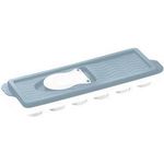 keeeper Eiswürfeldose "ivo", mit Deckel, nordic-blue Clip zum Befüllen, für 12 Eiswürfel, Deckel: blau, - 1 Stück (1449868000000)