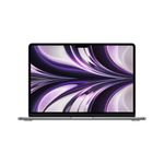 Apple MacBook Air - M2 - M2 8-core GPU - 8 GB RAM - 256 GB SSD - 34.5 cm (13.6") IPS 2560 x 1664 (WQXGA) - Wi-Fi 6 - Space-grau - kbd: Deutsch