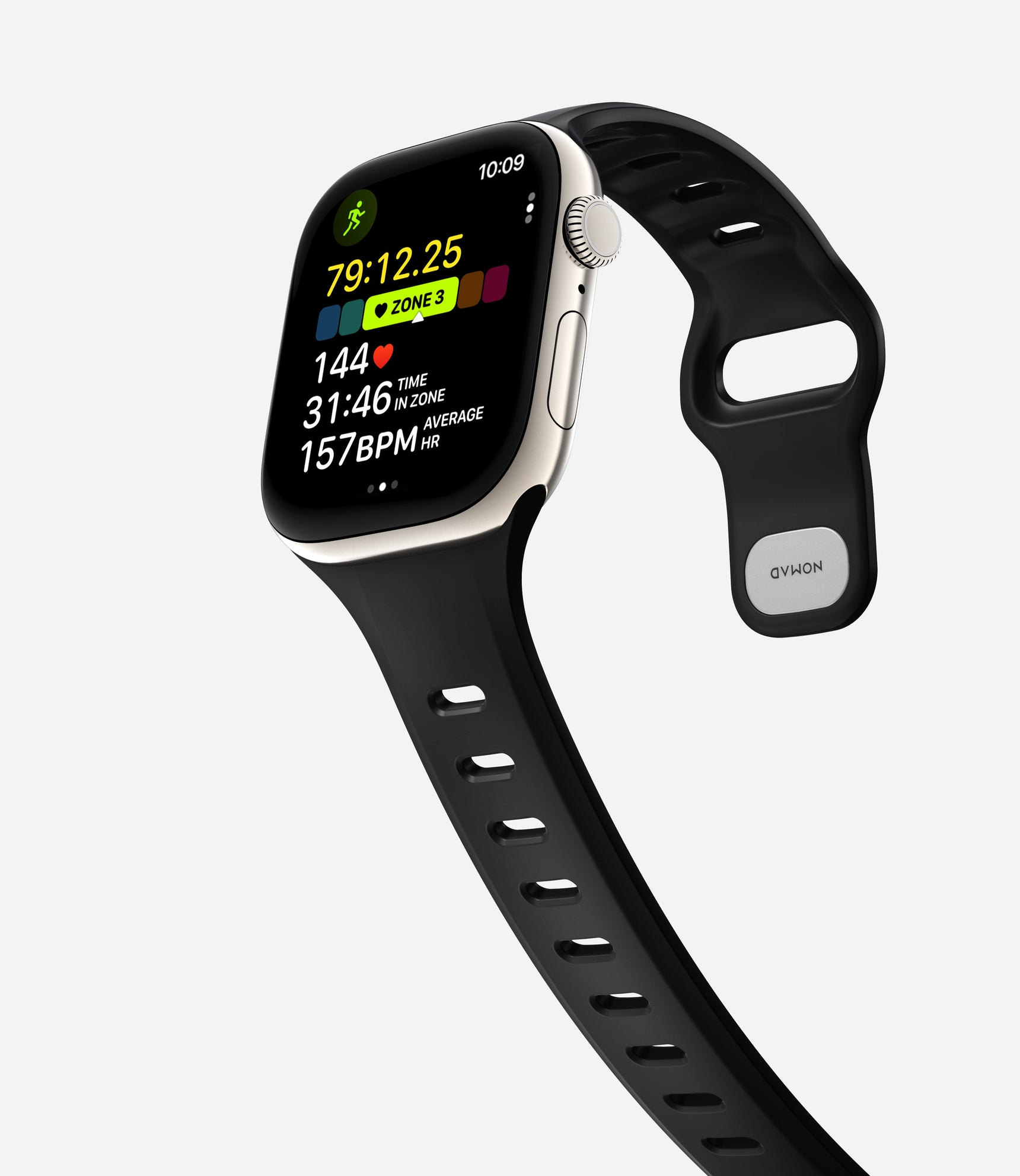 Nomad Tempo Band 42mm Schwarz